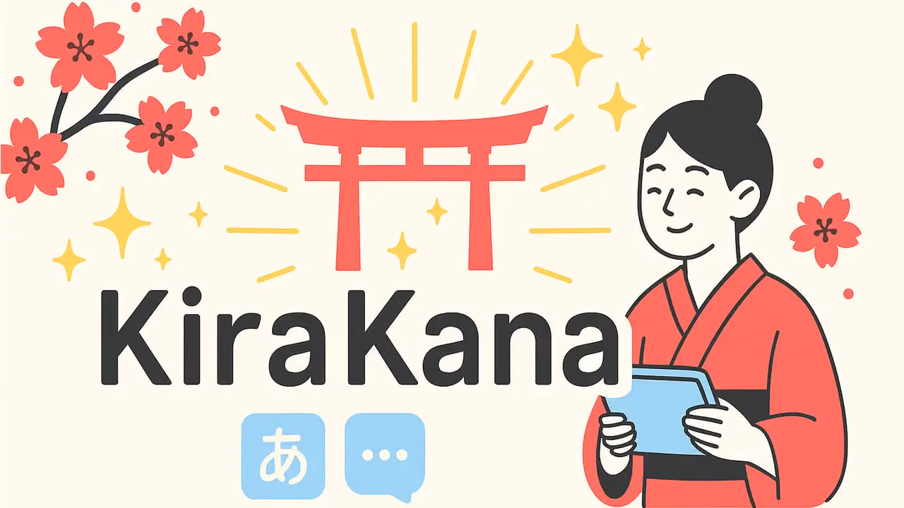 Proyecto KiraKana: Aplicación para aprender con facilidad los silabarios japonés.